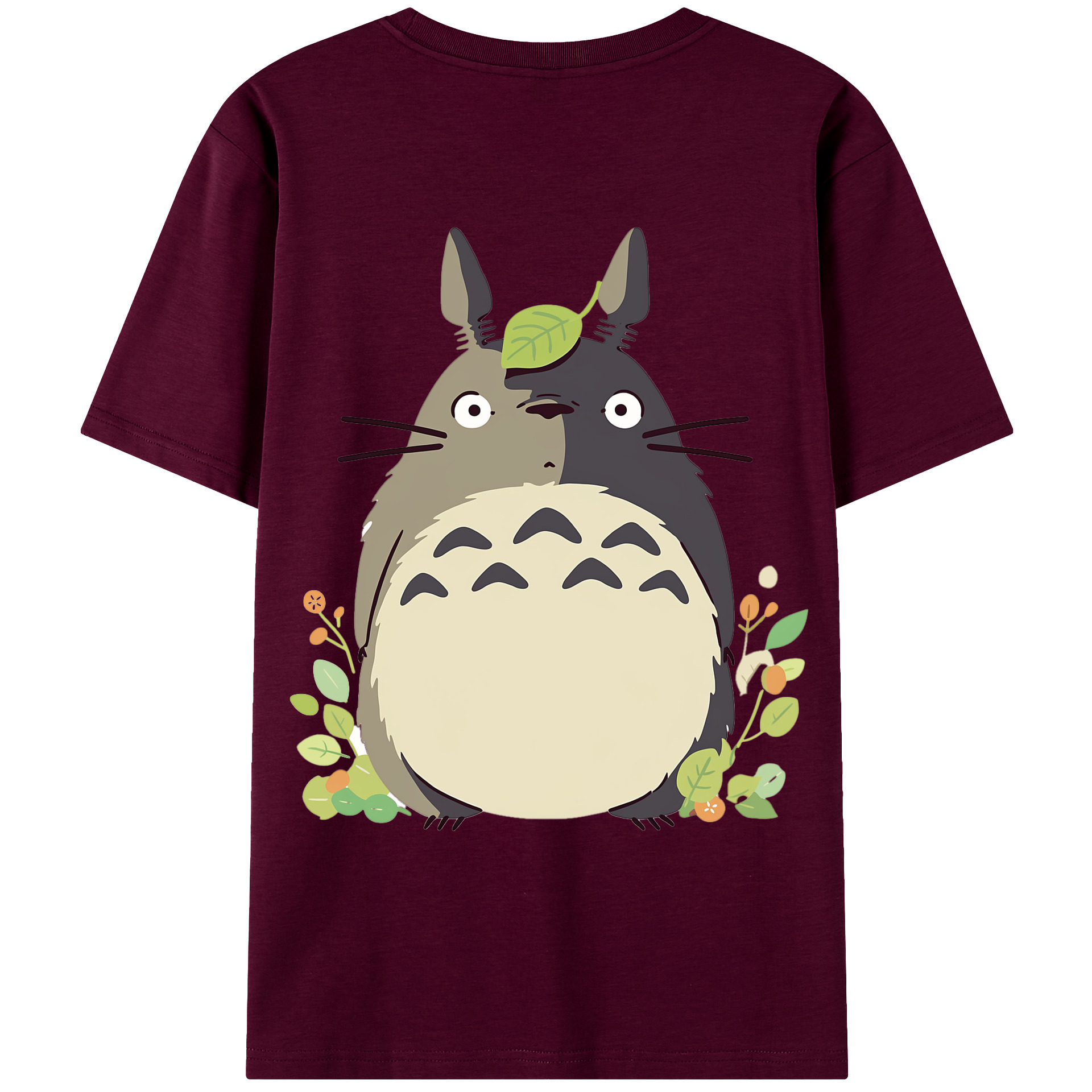 （画像用） となりのトトロ 草壁メイ 草壁サツキ My Neighbor Totoro Satsuki Kusakabe Mei Kusakabe レディース半袖Tシャツ(バックプリント)